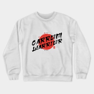 Oriental Brush Carrom Warrior Crewneck Sweatshirt